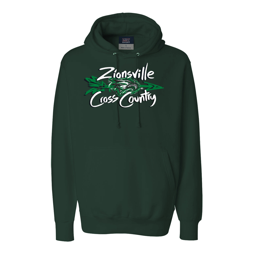 Zionsville Eagles Cross Country Pro-Weave Hoodie