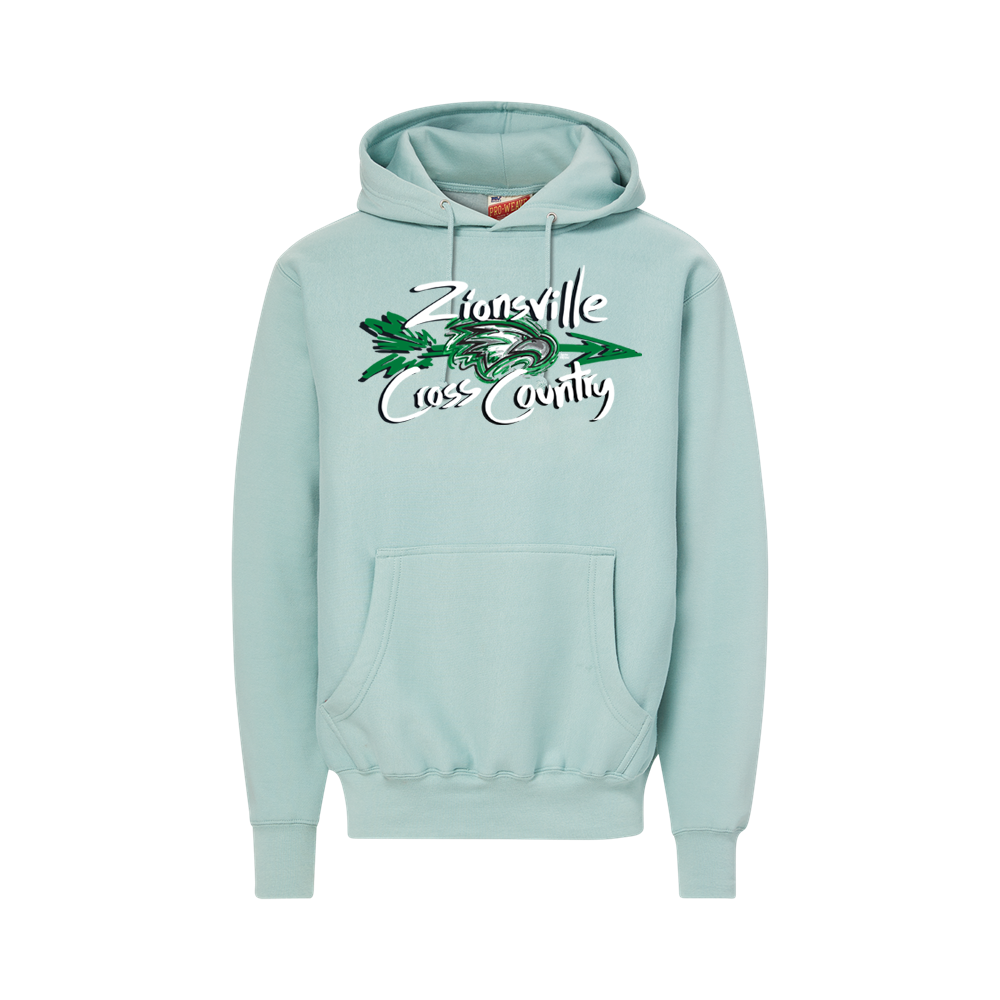 Zionsville Eagles Cross Country Pro-Weave Hoodie