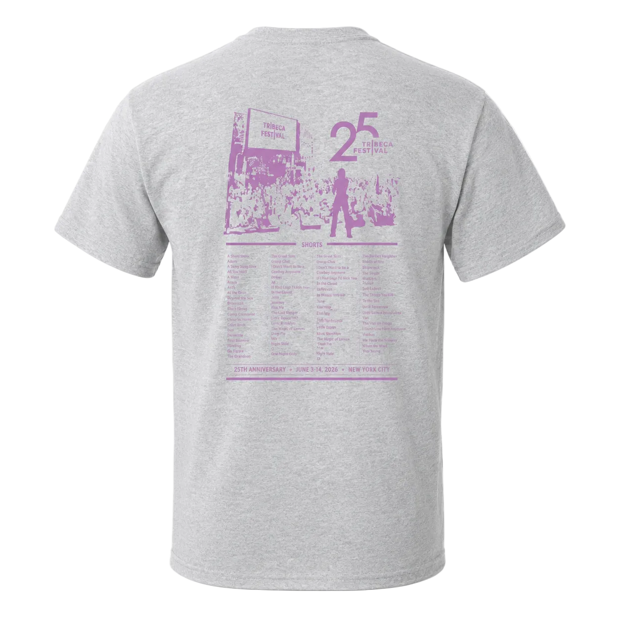 Shorts '26 Adult T-Shirt — Heather Grey