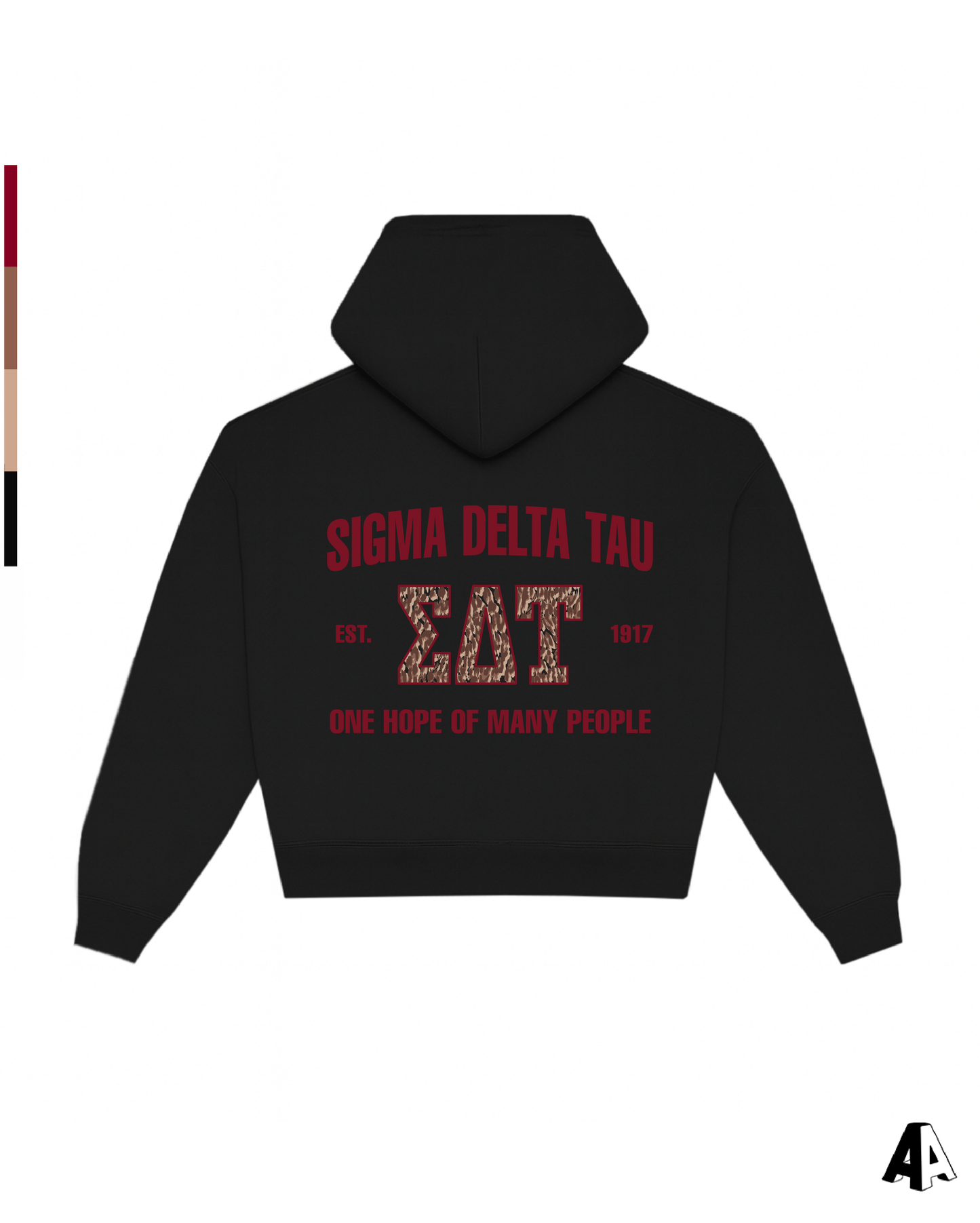 Cheetah Black Hoodie