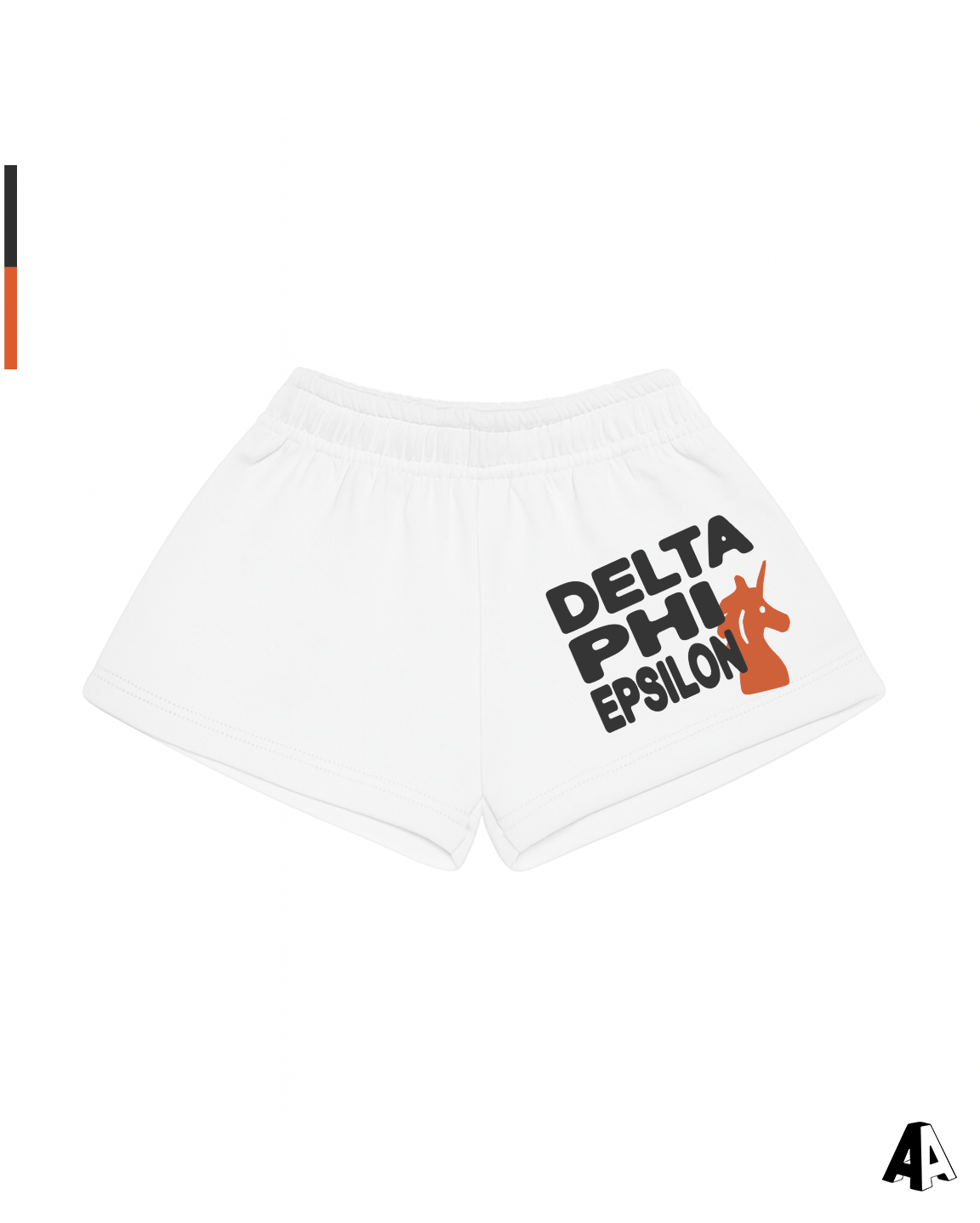Free Spirit White Shorts - Delta Phi Epsilon - front