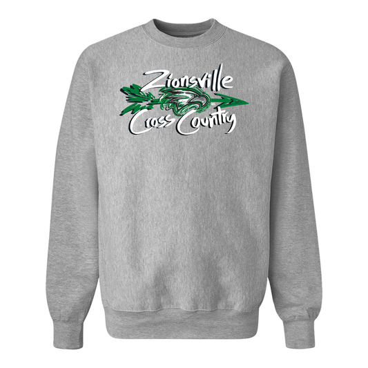 Zionsville Eagles Cross Country Pro-Weave Crewneck