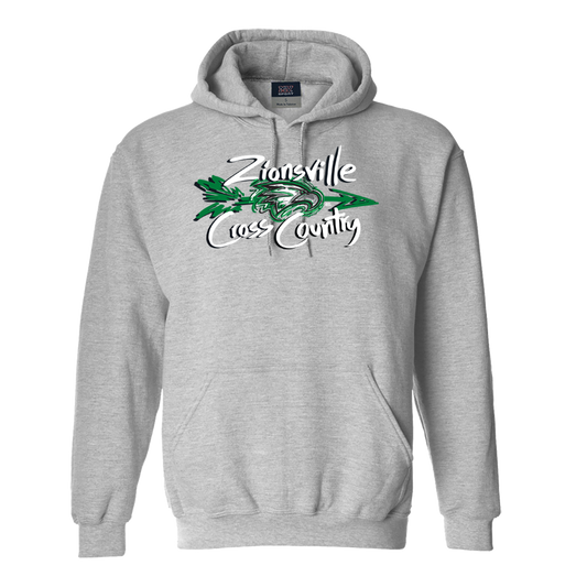 Zionsville Eagles Cross Country Pro-Weave Hoodie